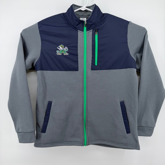Rivalry Threads Notre Dame Fighting Irish Fleece Jacket Men's L College Gear - Picture 2 of 10